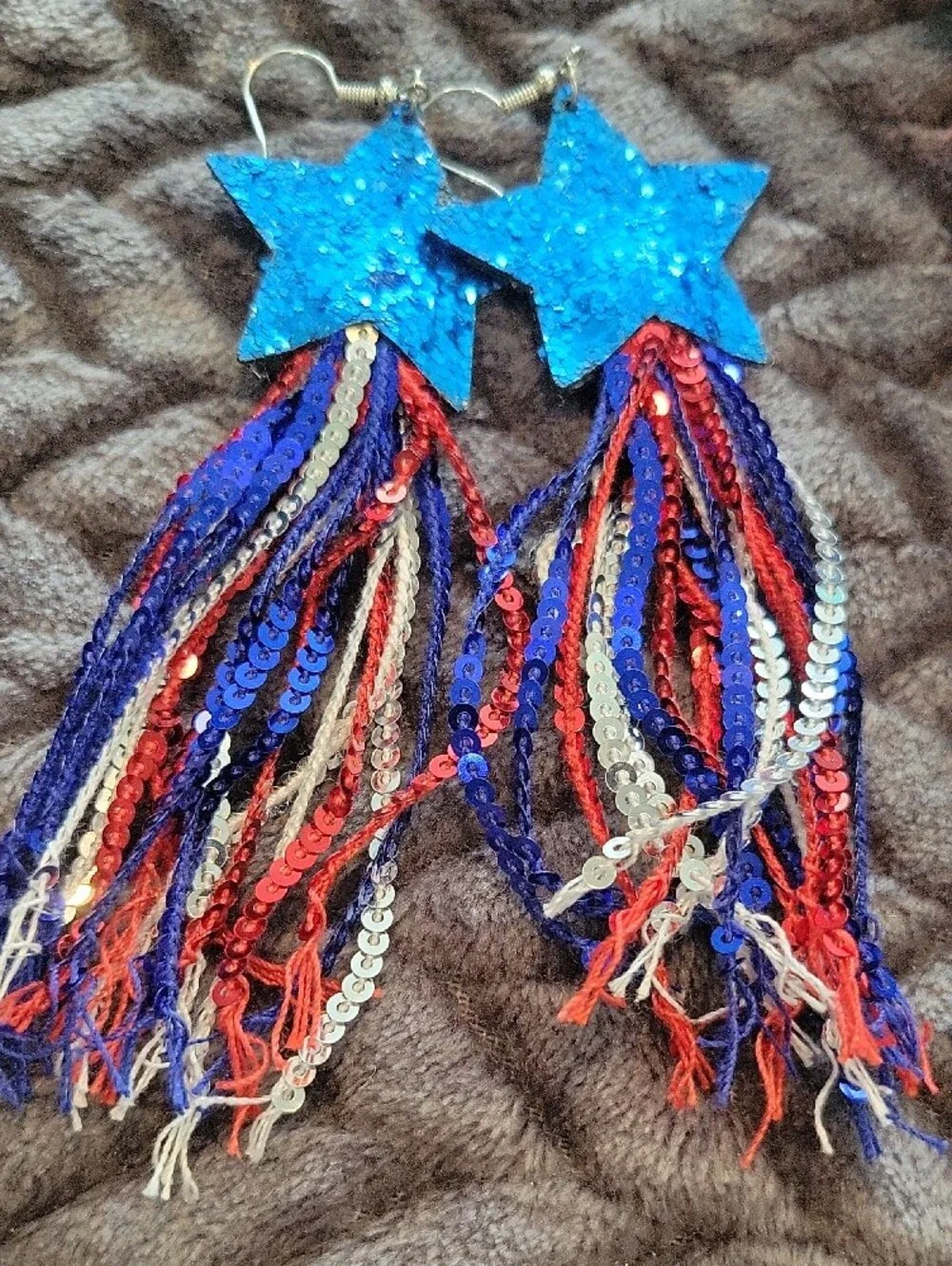 Patriotic Red, White & Blue USA Star Headband